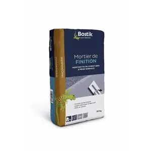 Mortier de finition25kggris - Bostik pas cher