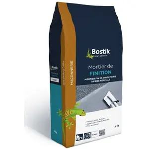Bostik Mortier de finition blanc Bostik 5 kg pas cher