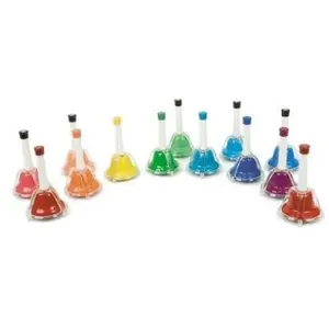 Percussions enfants FUZEAU JEU DE 13 CLOCHES CHROMATIQUE Grelots - Clo... pas cher