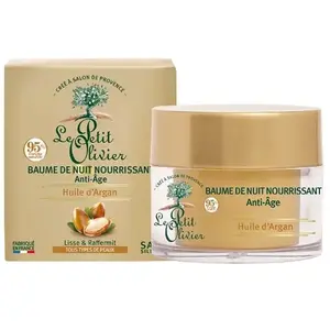 Le Petit Olivier - Baume de Nuit Nourrissant Anti-ge - Huile d'Argan ... pas cher