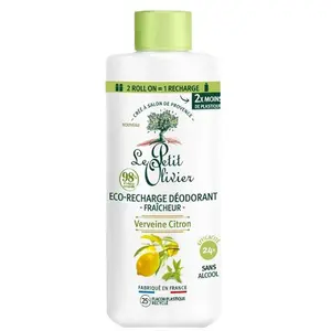 Le Petit Olivier - Éco-Recharge - Déodorant - Verveine Citron 100ml pas cher
