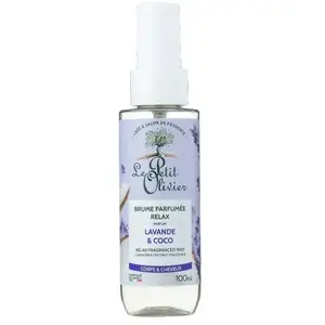 Le Petit Olivier Brume Parfumée Relax Parfum Lavande et Coco 100ml pas cher