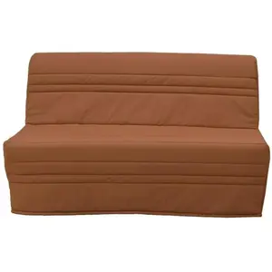 Comparateur de prix : GRUHIER Banquette-lit BZ 2 places JOE - Tissu Terracotta - Fabrication française