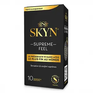 Skyn Suprême Feel 10 préservatifs ultra fins sans latex pas cher