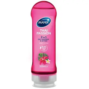 Manix Massage Thai Passion Gel de massage 2 en 1 parfum exotique 200 M... pas cher