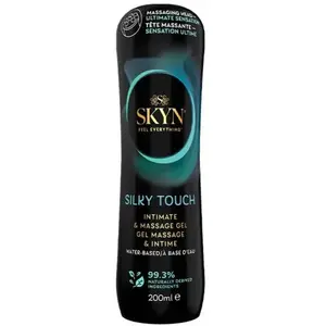 Skyn Silky Touch Gel de massage et intime avec tête massante 200 ML pas cher