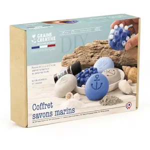 Kit DIY Savons - Graine Créative - Marins - 6 pcs - Mixte - Adulte pas cher