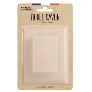 GRAINE CREATIVE Moule à savon - Non spécifié - Rectangle - 7 x 4,5 cm - Multi-usage - ThermoforméVendu parbol