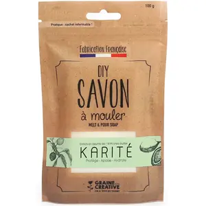 GRAINE CREATIVE ON A TOUS DU TALENT Savon À Mouler Diy - Beurre De Karité 100 G