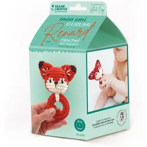 Graine Creative Kit crochet Hochet Renard - Amigurumi