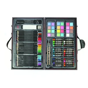 Graine Creative - Set kleurpotloden, waterverf, pastelkrijtjes, en meer! 80 stuks