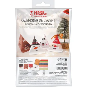 Graine Creative GC Adventkalender Set KerstfigurenVendu parbol