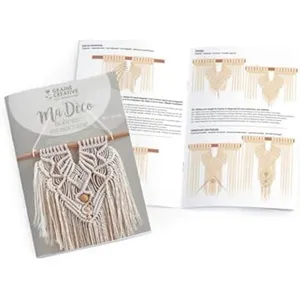 Graine Creative GC Macramé Set Wandhanger Bohemian Ecru 30x45 cm