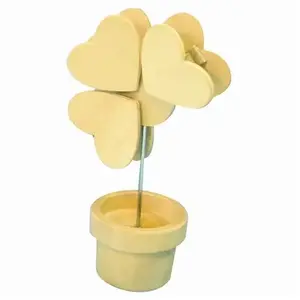 CLIP FLEUR 4 PETALES PORTE DOC. 140x70x30 {couleur} pas cher