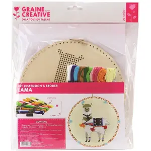 Graine Creative Borduurkit Lama