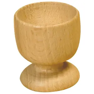 Comparateur de prix : Coquetier en bois - Graines créatives - 50 mm - Décoratif - Personnalisable - Bois naturel
