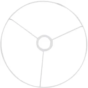 Armature abat-jour cercle avec bague Ø 25 cm - Graines créatives pas cher