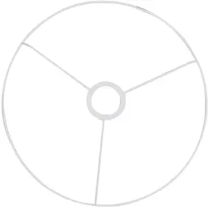 L'UNIVERS DE PIWI Cercle à bague pour abat jour 20 cm Cercle à bague pour fabrication de carcasse d'abat-jour, en rilsan Diamètre: 20 cm - S'adapte pas cher