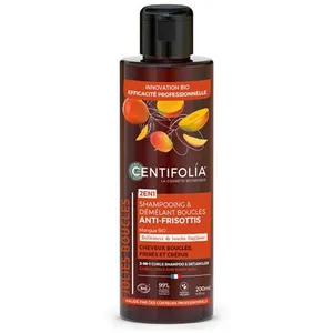 Shampoing & Démêlant - Centifolia - Boucles Anti-frisottis - 200ml - BIO - Sans parabène
