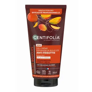 FRANCE HERBORISTERIE Gel - Crème définisseur de boucles, anti-frisottis 2 en 1 - Centifolia pas cher
