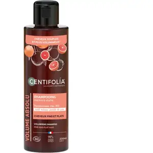 Centifolia Volume Absolu Shampoing Cheveux Fins et Plats Bio 200ml