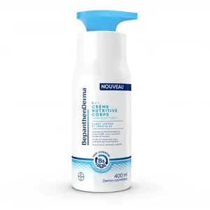 BepanthenDerma® Crème Nutritive Corps Peaux Sèches et Sensibles 400ml pas cher
