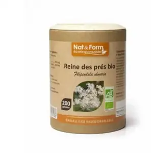 Comparateur de prix : Nat & Form Écoresponsable Reine des Prés Bio 200 gélules