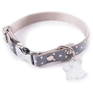 MARTIN SELLIER Coll pois s 15-23/33 gris pas cher
