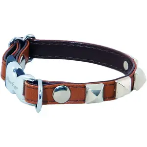 Collier Pour Chien En Cuir Alter Ego Chic Xs Mixte Marron