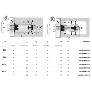 Comparateur de prix : Scell-It 25 chevilles universelles multi-matériaux charges lourdes, ac...