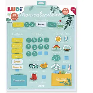 LUDI Calendrier educatif pour enfant - Amande pas cher