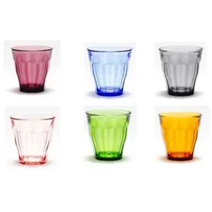 Duralex Picardie Gobelet 25 cl Multi-teinte X6 (Prune/Rose/Marine/Gris/vermeil/Vert) pas cher