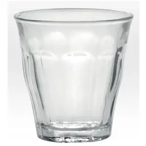 DURALEX Lot de 4 verres Picardie - Forme basse - 16 cl - Verre pas cher