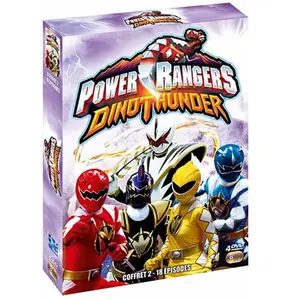 LCJ Editions Dino Thunder - Coffret 4 DVD - Partie 2 pas cher