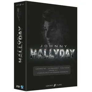 Lcj Cnt JOHNNY HALLYDAY- COFFRET COLLECTOR 5 DVD