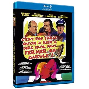 LCJ Editions C'est pas parce qu'on n'a rien à dire qu'il faut fermer sa gueule! Blu-ray pas cher