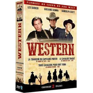 Lcj Cnt Coffret Western 3 Films DVD