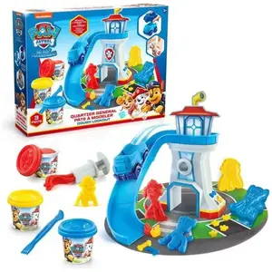 Coffret pâtes à modeler Paw Patrol Pat Patrouille Quartier General pas cher
