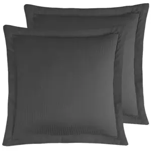 Sensei 2 taies d'oreiller rayées en Satin de Coton 120 Fils Versailles...Vendu paramazon