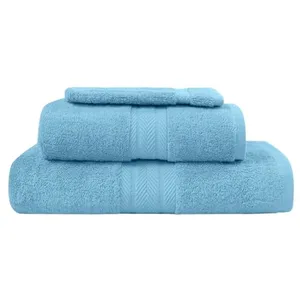 Sensei La Maison du Coton Ensemble de Bain 3 pièces (1 Drap de Bain + ... pas cher