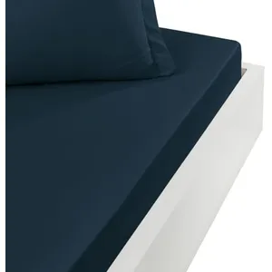 Sensei La Maison du Coton Drap Housse en Percale de Coton Bonnet 30cm ... pas cher