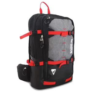 Vola Mountain Backpack Adulte Unisexe, Noir/Gris/Rouge, 152545 pas cher