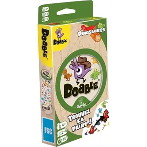 Jeu d’ambiance Asmodee Dobble Dinosaures pas cher