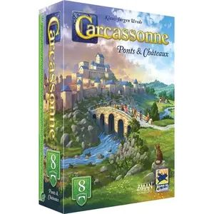 Jeu de stratégie Asmodee Carcassonne : Ponts et Chateaux 2025 pas cher
