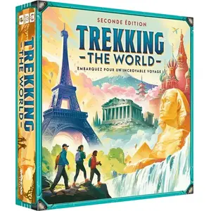 Jeu de stratégie Asmodee Trekking the World pas cher