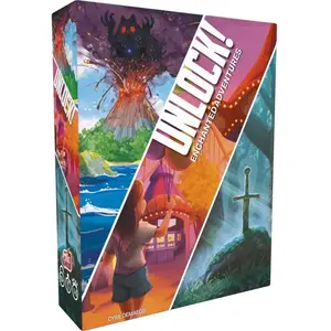 Jeu d'escape game  Unlock ! Enchanted Adventures Asmodee pas cher