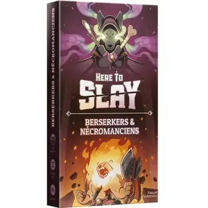 ASMODEE | Here To Slay : Extension Berserkers et Nécromanciens | FR | Tee Turtle | 10+ | 2-6 JOUEURS | 30-60 MINUTES | JEU DE FAMILLE | JEU D'AMBIANCE pas cher