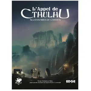 Shots Jeu de Rôle : L'Appel de Cthulhu - Les Accessoires du Gardien (Ecran et Scénarios), Manette pas cher