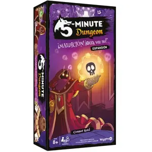 ASMODEE Wiggles 3D 5 Minutes Donjon - Extension : Malédiction ! Encore... pas cher