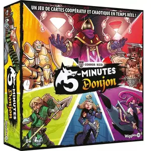 Asmodee Jeux de société - WIGGLES 3D - 5 Minutes Donjon - Jeu de cartes pas cher